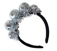 Bandeaux Plastomère à la mode à porter tous les jours Poids léger Miroir pour les occasions spéciales et les fêtes Blanc et noir