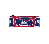 Bandeaux pour bébé avec drapeau de l'État du Wyoming pour filles et nouveau-nés - Bandeau doux, extensible et réglable pour bébé de 0 à 24 mois