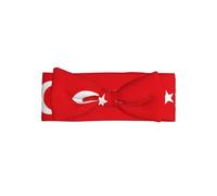 Bandeaux pour bébé fille nouveau-né Drapeau de la Turquie - Bandeau doux, extensible et réglable pour bébé de 0 à 24 mois