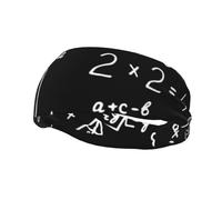 Bandeaux pour cheveux (homme/femme) - Algèbre, Géométrie, Mathématiques abstraites - Bandeau de course - Anti-transpiration - Idéal pour la salle de sport