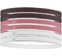 Bandeaux pour cheveux Nike Swoosh Sport 6 pcs crème, marron N1002008125OS