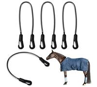 Bandeaux pour Couvertures de Cheval,4 Pièces Équipement Équestre | Longe De Couverture D'hiver Cheval,Pour Entraîneurs Chevaliers École D'équitation Gestionnaire D'écurie Ferme Salle D'outils