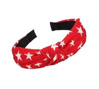 Bandeaux pour femme avec drapeau étoilé patriotique rouge, blanc, bleu, accessoire pour cheveux pour le 4 juillet