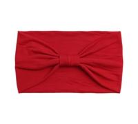 Bandeaux pour femmes africaines Boho larges noués turbans (Red One Size)