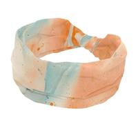 Bandeaux pour femmes, bandeau de yoga doux, texture marbrée, motif sans couture, élastique, large bandeau respirant pour la course à pied, le sport, l'entraînement, les voyages