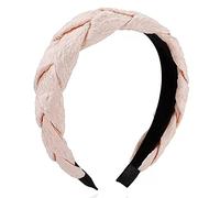 Bandeaux pour femmes - Bandeau imprimé torsadé pour fête, mariage (rose)