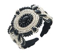 bandeaux pour femmes BKSYOFU - bandes de cheveux artisanales lourdes, épingle à cheveux à large bord for Banquet, bijoux for femmes