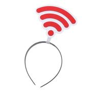 Bandeaux Pour Femmes | Serre-tête De Festival Original Motif WiFi Pour Cosplay, Mariage, Accessoires Photo | Coiffure Décorative Amovible Pour Filles, Garçons, Ados Et Adultes Lors D’événements