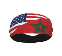 Bandeaux pour hommes Vintage Brésil Drapeau brésilien Entraînement Sport Bandeaux pour hommes Absorbé Bandeau Mode Large Bandeau pour la course à pied Basketball Football Cyclisme Tennis