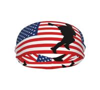 Bandeaux pour hommes Vintage Brésil Drapeau brésilien Entraînement Sport Bandeaux pour hommes Absorbé Bandeau Mode Large Bandeau pour la course à pied Basketball Football Cyclisme Tennis