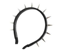 Bandeaux Punk pour Femmes,Bandeau Punk, Bande de cheveux Rock Roll, Bande de cheveux Rock Roll, bandeaux gothiques à pointes, accessoire de cheveux unique pour les fêtes de cosplay, Halloween