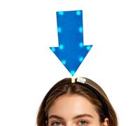 Bandeaux Rigolos accessoires de déguisement lumineux originaux pour | serre-tête adulte créatif avec symbole Idéal Pour Fête, Séance Photo, Événement, Célébration, Parade,