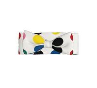 Bandeaux ronds angulaires pour bébé fille, doux, extensibles, jolis nœuds pour bébé de 0 à 6 mois