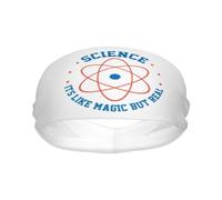 Bandeaux Science : C'est comme de la Magie, mais Bien réel ! Bandeau Anti-Transpiration Sport - Évacuation de l'humidité - Bandeau Unisexe pour Adultes