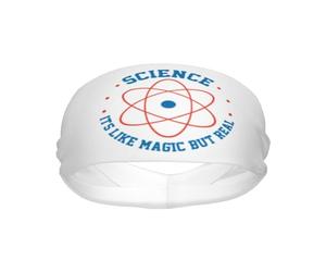 Bandeaux Science : C'est comme de la Magie, mais Bien réel ! Bandeau Anti-Transpiration Sport - Évacuation de l'humidité - Bandeau Unisexe pour Adultes