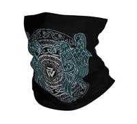 Bandeaux Snoods Viking Corbeau D'Été -Unisexe Mythologie Nordique Impression Animale Cache-cou - Sports Plein Air Vintage Portable Sans Couture Couvre-chef Multifonctionnel Bandana Tête