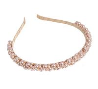 Bandeaux tendance pour femme avec perles d'imitation, accessoires pour cheveux féminins, couvre-chefs pour femme