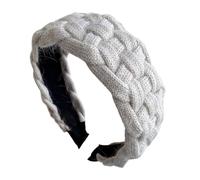 Bandeaux tressés larges et tendance pour femmes, accessoire de cheveux décontracté, accessoire de cheveux pour fête, travail