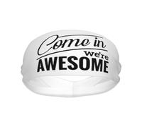 Bandeaux, venez ! Nous Sommes géniaux ! Bandeau de Sport Anti-Transpiration, Bandeau Respirant, Bandeau Unisexe pour Adultes