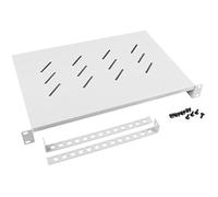 LANBERG BANDEJA FIJA AK-1004-S Para ARMARIO Rack DE 19 1U 483 * 300MM Hasta 25KG DE CARGA Gris