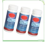 Bandelette de test pH 3 en 1 - FAFEICY - 150 pcs - Haute précision - Rapide 15s - Pour eau/piscine/spa