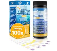 Bandelettes de Test Basis 3 valeurs - Aquarium - boîte de 100 | Analyse de la qualité de l'eau de l'aquarium