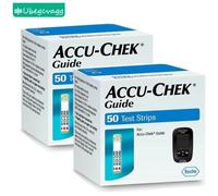 Bandelettes De Test De Glycémie - Accu-Chek Guide - 100pcs