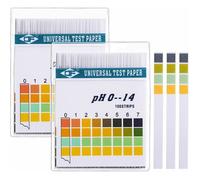 Bandelettes de test de pH universelles, pH-mètre à gamme complète, pH 0-14, acidité corporelle et pH alcalin, 2 boîtes de 200
