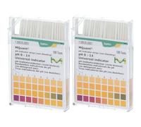 Bandelettes indicatrices de pH 0-14 Bande(S) De Test 2x100 pc(s)