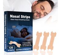 Bandelettes Nasales Anti Ronflement - Bande Nasale, 120 pièces Nasal-Strips pour Sportif et Sommeil