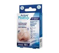 Bandelettes nasales pour mieux respirer STRONG ActivePlast (10 pièces)