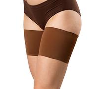 Bandelettes.Originale. Bandeaux de cuisse élastique anti-frottement pour lui et pour elle - Empêche le frottement des cuisses. Chocolat Unisex. B (Medium 58-62cm)