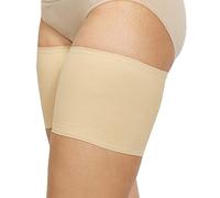 Bandelettes.Originale. Bandeaux de cuisse élastique anti-frottement pour lui et pour elle - Empêche le frottement des cuisses. Beige Unisex. C (Large 63-67cm)