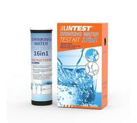 Bandelettes Test Eau Potable 17-en-1 - Analyse Qualité de l’Eau (pH, Métaux Lourds, Chlore, Nitrates) - 100 Tests Rapides pour Maison, Cuisine, Puits, Filtre
