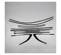 Bandeprotection Porte Bande Moulage Fenêtre Extérieure ABS Noir Brillant Garniture Couverture Latérale Seuil Pour A5 Sportback Hatchback 2019 - 2023 2022 10 Pièces