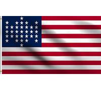 Bandera 33e Étoile Fort Sumter Union Guerre de Sécession Américaine