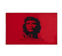 Bandera Che Guevara Hasta La Siempre Révolution Cubaine Rouge Marxiste Double Face Géant Pavillon Durable Drapeau Grand Pour Carnaval Bateau Party 90X150Cm