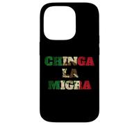 Bandera rétro Chinga La Migra Mexique Drapeau de l'Immigration ICE Coque pour iPhone 14 Pro