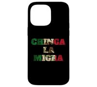 Bandera rétro Chinga La Migra Mexique Drapeau de l'Immigration ICE Coque pour iPhone 14 Pro Max