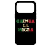 Bandera rétro Chinga La Migra Mexique Drapeau de l'Immigration Ice Coque pour iPhone 17 Pro Max