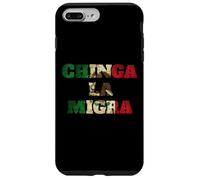 Bandera rétro Chinga La Migra Mexique Drapeau de l'Immigration ICE Coque pour iPhone 7 Plus/8 Plus