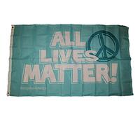Bandera Toutes Les Vies Comptent ! Paix #Stoptheviolence Résistant Aux Intempérie Drapeau Double Face Imperméable Drapeau Grand Pour Jardin Festivités Intérieur 90X150Cm