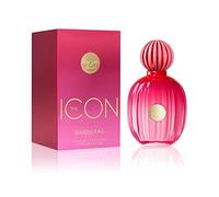 Banderas - The Icon Eau de Parfum pour Femme - Longue Durée - Parfum élégant, sophistiqué et sensuel - Notes vanillées, florales et fruitées - Idéal pour les événements spéciaux - 100 ml