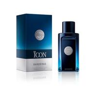 Banderas - The Icon, Eau de Toilette for Men - Long Lasting - Masculine, Elegant, With Personality Fragance - Amber Woody Notes - Ideal for Special Events -100 ml