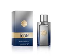 Antonio Banderas The Icon Elixir Eau de Parfum pour Homme - Longue Durée - Parfum frais, élégant et sexy - Notes épicés, marine et boisées - Idéal pour les événements spéciaux - 100 ml