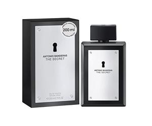 Banderas - The Secret - Eau de Toilette for Men - Long Lasting - Elegant, Dynamic and Masculine Fragance - Fruity and Leather Notes - Ideal for Day Wear - 200ml