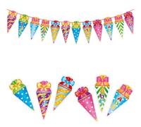 Banderole Bienvenue Rentrée Scolaire - Guirlande de Décoration pour Premier Jour d'École, Salle de t Fête de Rentrée, Accessoire Coloré pour École Primaire et Maternelle