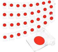 Banderole de fanions japonais - Petit mini drapeau japonais - Décoration nationale pour l'école, les fêtes, les événements sportifs, 10 m et 30 drapeaux