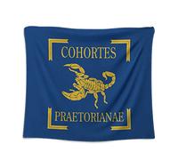 Banderole de la légion romaine - Décoration murale - 100 cm x 125 cm - Garde-praetorien