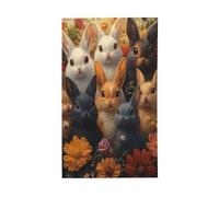 Banderole de vœux avec œillets pour intérieur ou extérieur - 91 x 152 cm